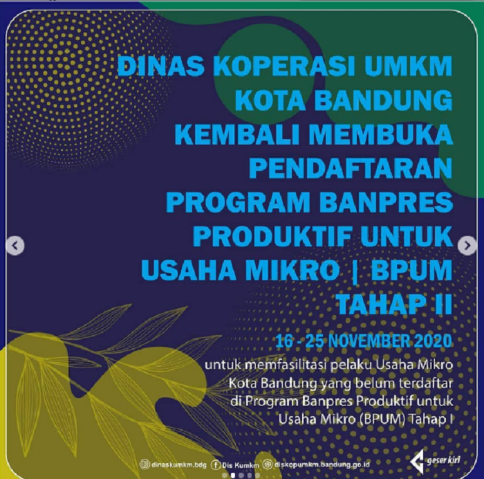 Ditutup 4 Hari Lagi Segera Daftar Blt Umkm Bpum Tahap 2 Di Kota Bandung Begini Cara Daftarnya Fix Indonesia