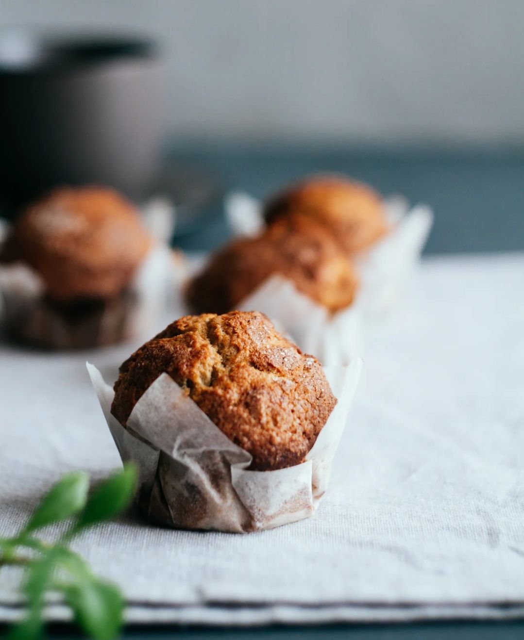 Muffin rempah sehat bebas gluten