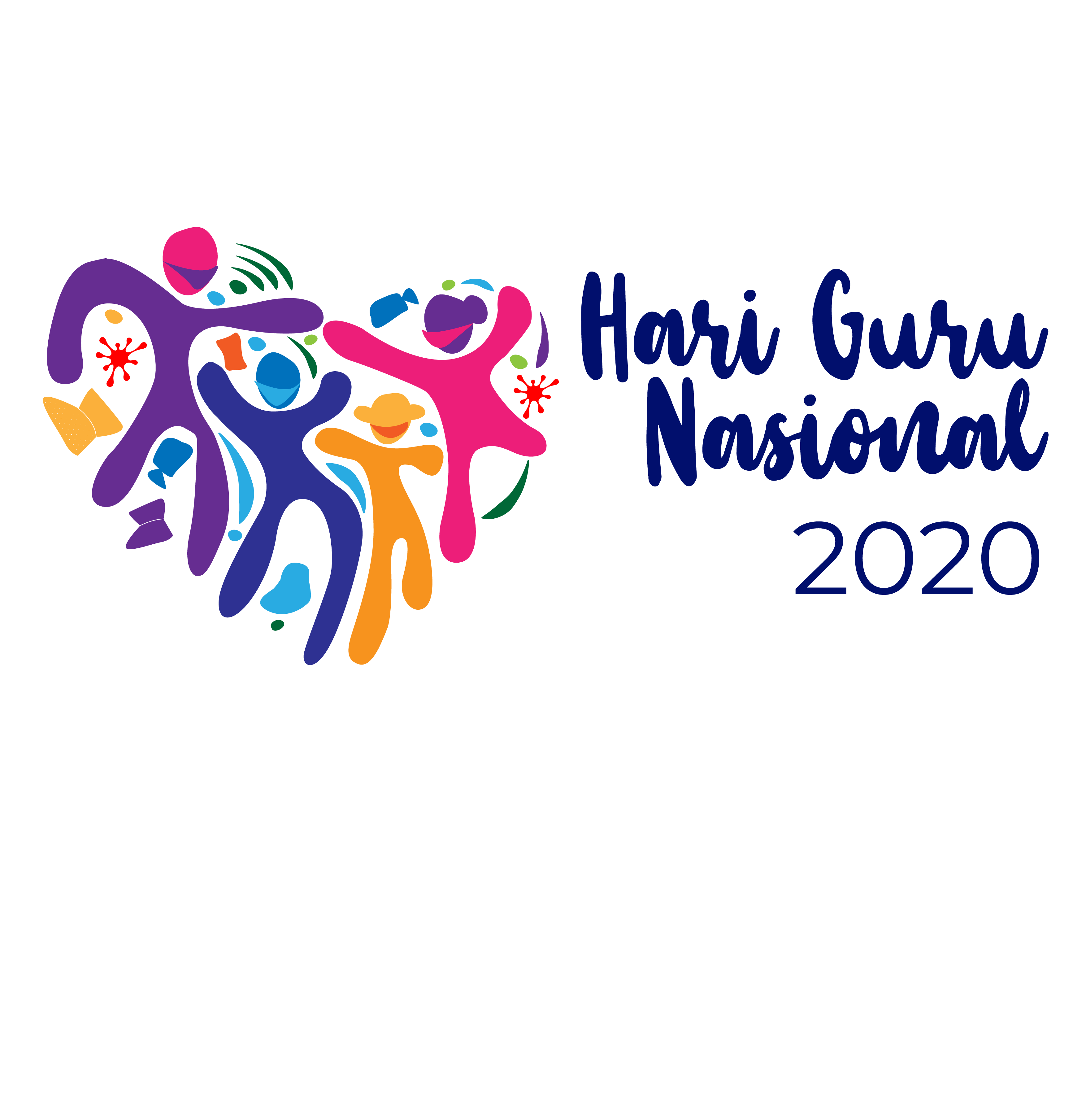 Logo hari guru nasional 2020./