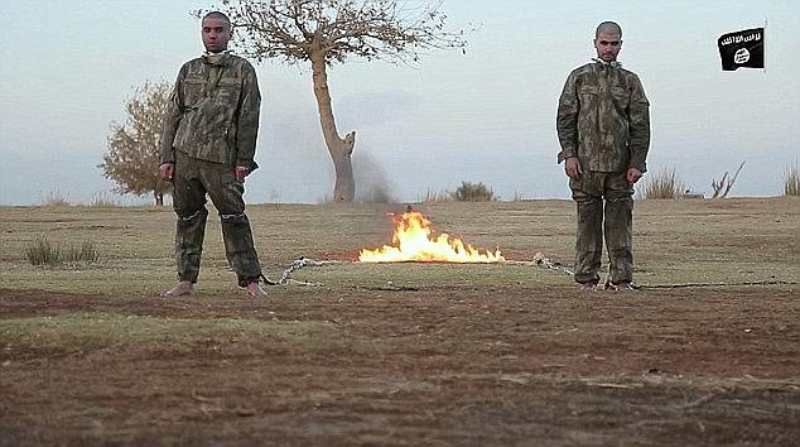 Eksekusi tentara Turki oleh ISIS