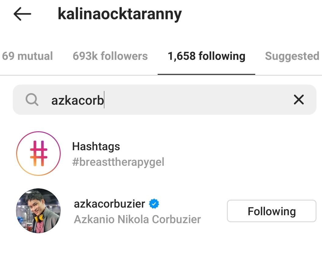 Instagram @kalinaocktaranny