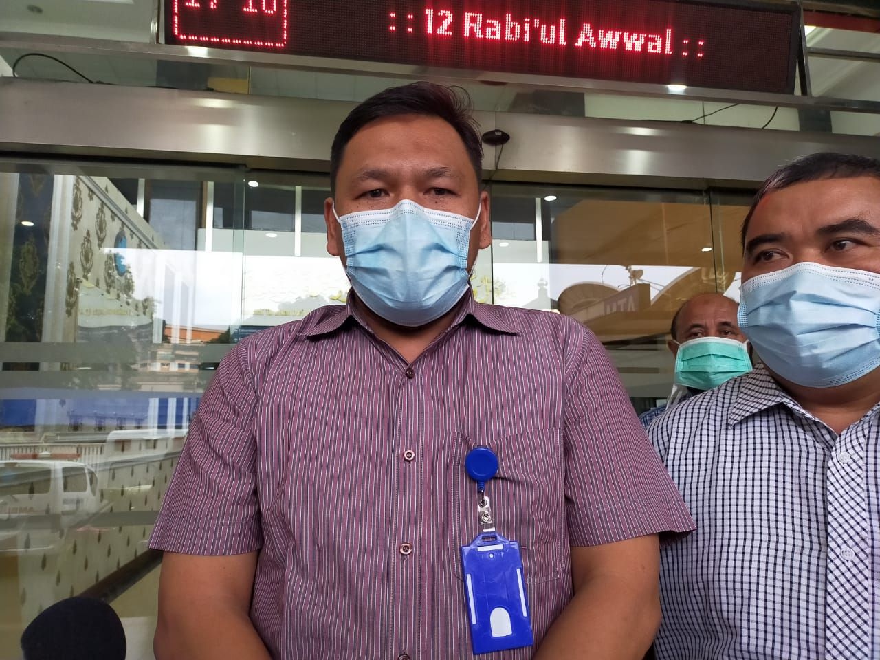 Direktur Utama RS UMMI Andi Tatat saat memberikan keterangan terkait kondisi Habib Rizieq, Kamis 26 November 2020