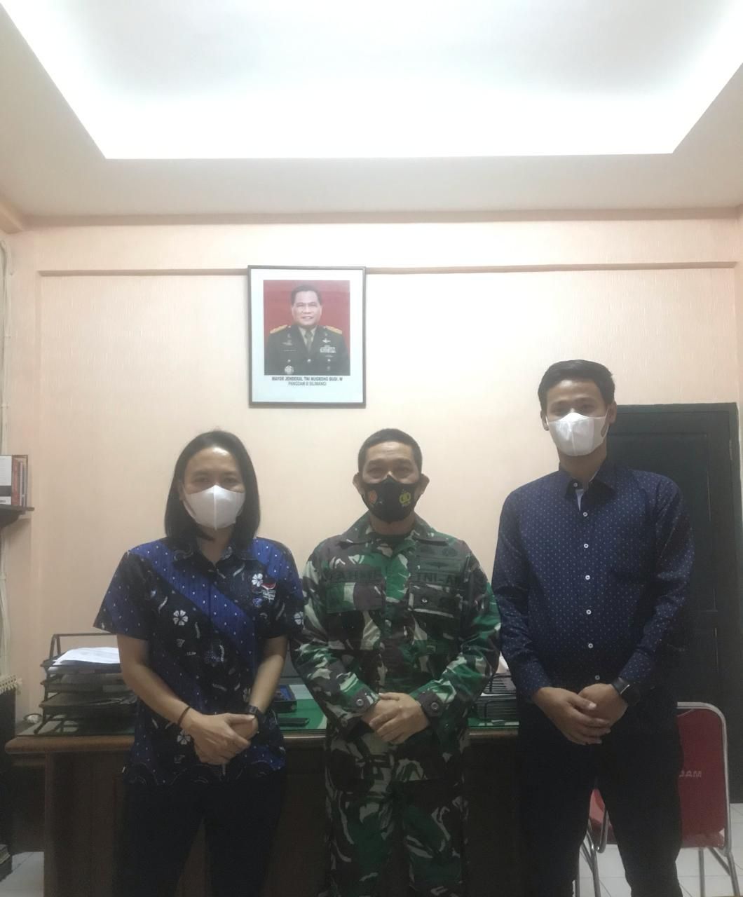Tim NPCI Jabar Bertemu Kajasdam Kolonel Drs Syawal Fahmi MM