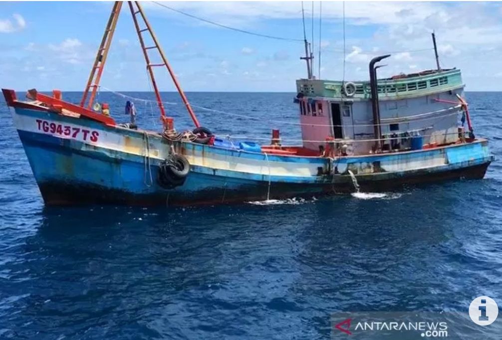 Enggan Lapor Tapi Resahkan Nelayan Natuna, Kapal Ikan Asing Kembali
