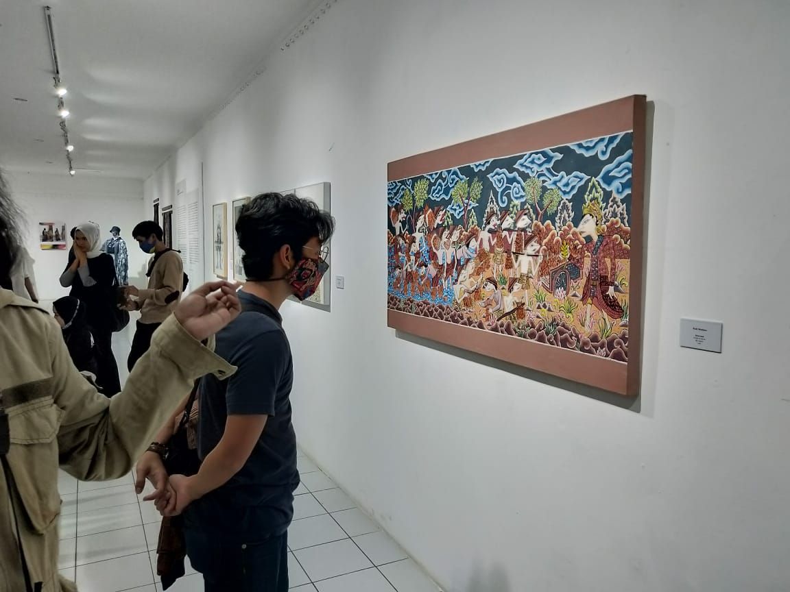 Pameran Seni Rupa Locus Visual Art Exhibition Hadirkan Puluhan Karya Disambut Antusias Literasi News