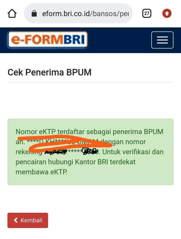 Tanda Dapat Bpum Tanpa Cek Daftar Di Link Banpres Eform Bri Co Id Bpum Ini Cara Bantuan Umkm Cair Berita Diy