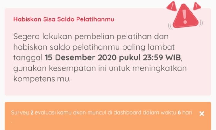 Update Saldo Prakerja 15 Desember 2020 Akan Hilang Habiskan Saldo Prakerja Dengan Beli Pelatihan Portal Surabaya