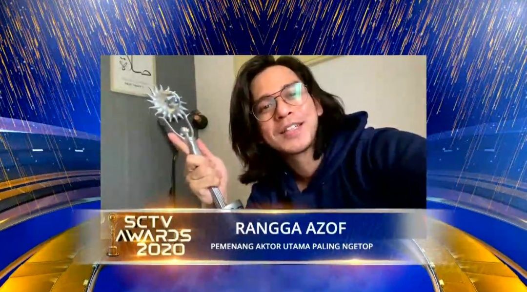 Aktor Utama Paling Ngetop SCTV Awards 2020 : Rangga Azof