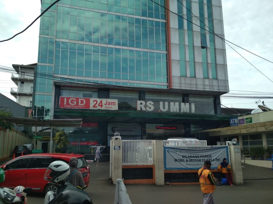 RS UMMI Bogor tempat Habib Rizieq dirawat