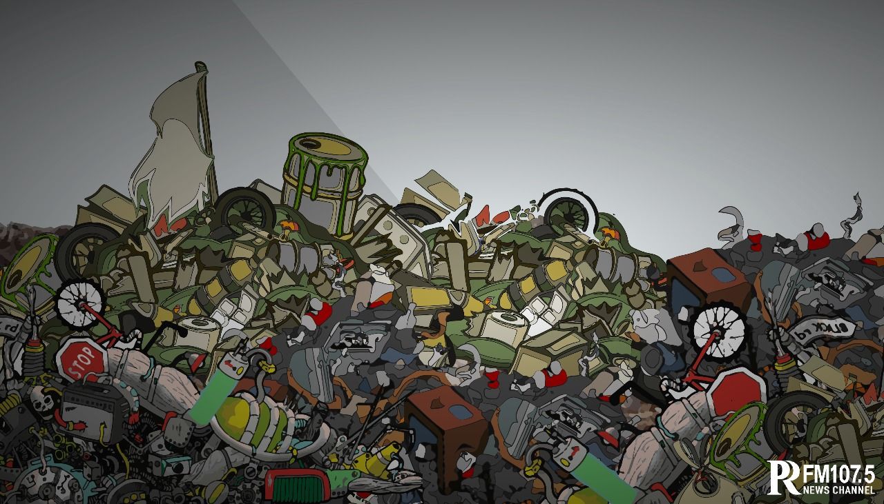 Ilustrasi. Tempat pembuangan akhir (TPA) sampah dilahan PTPN lll Janji diduga ilegal.