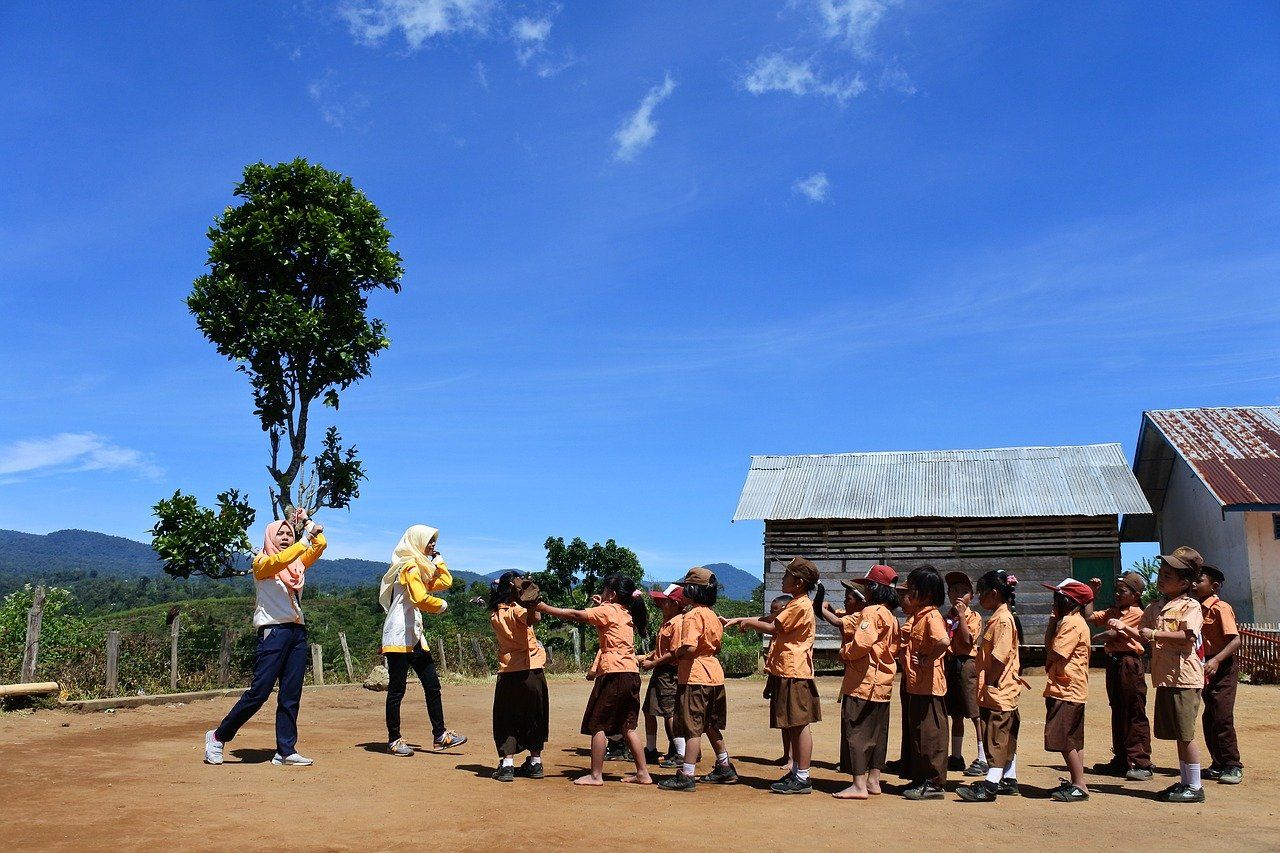 Ilustrasi sekolah.