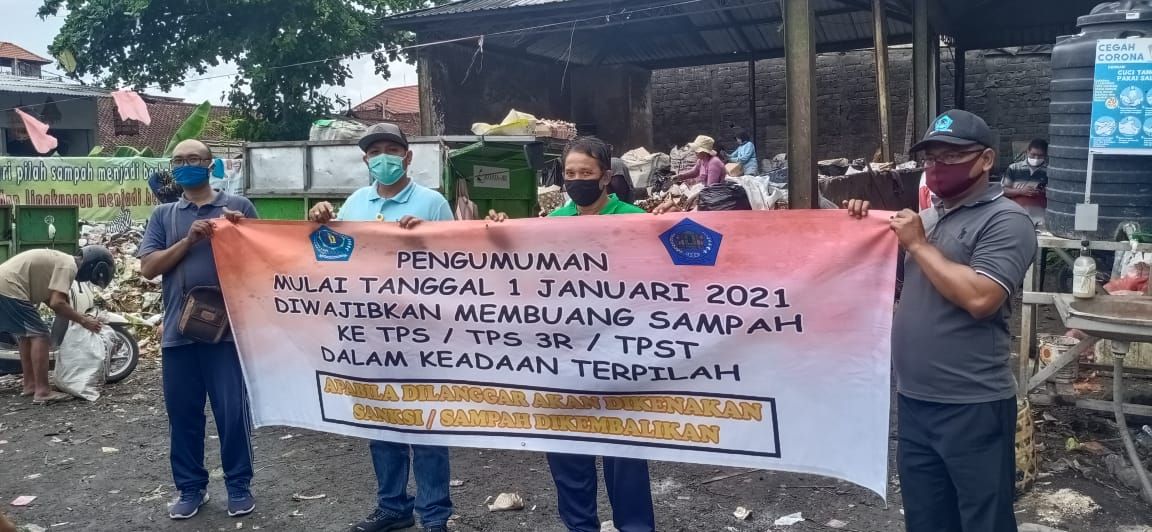Program Desa Percontohan pemilahan sampah di Kota Denpasar