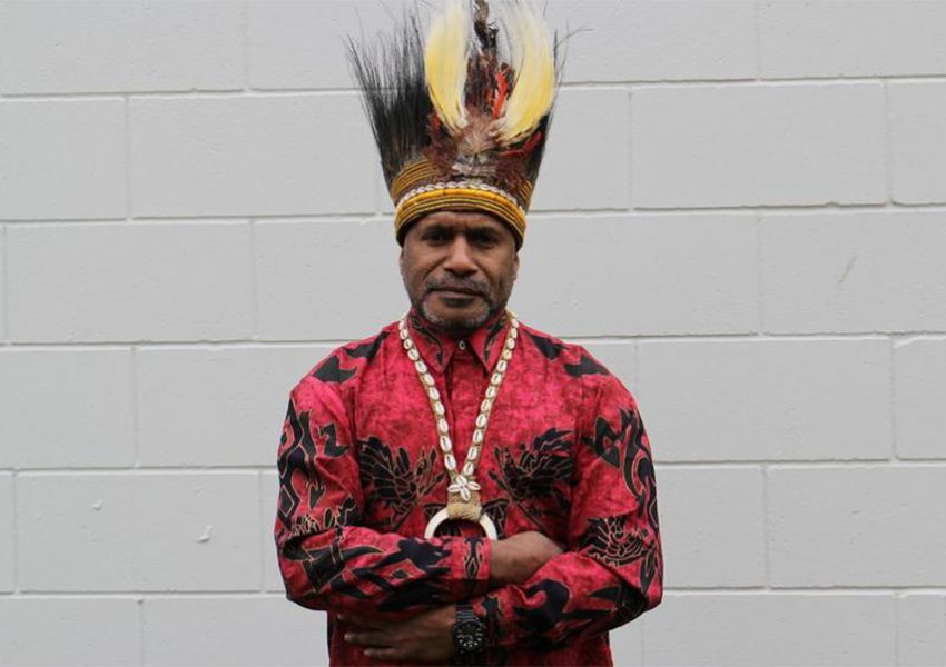 BENNY Wenda Deklarasikan Kemerdekaan Papua Barat.