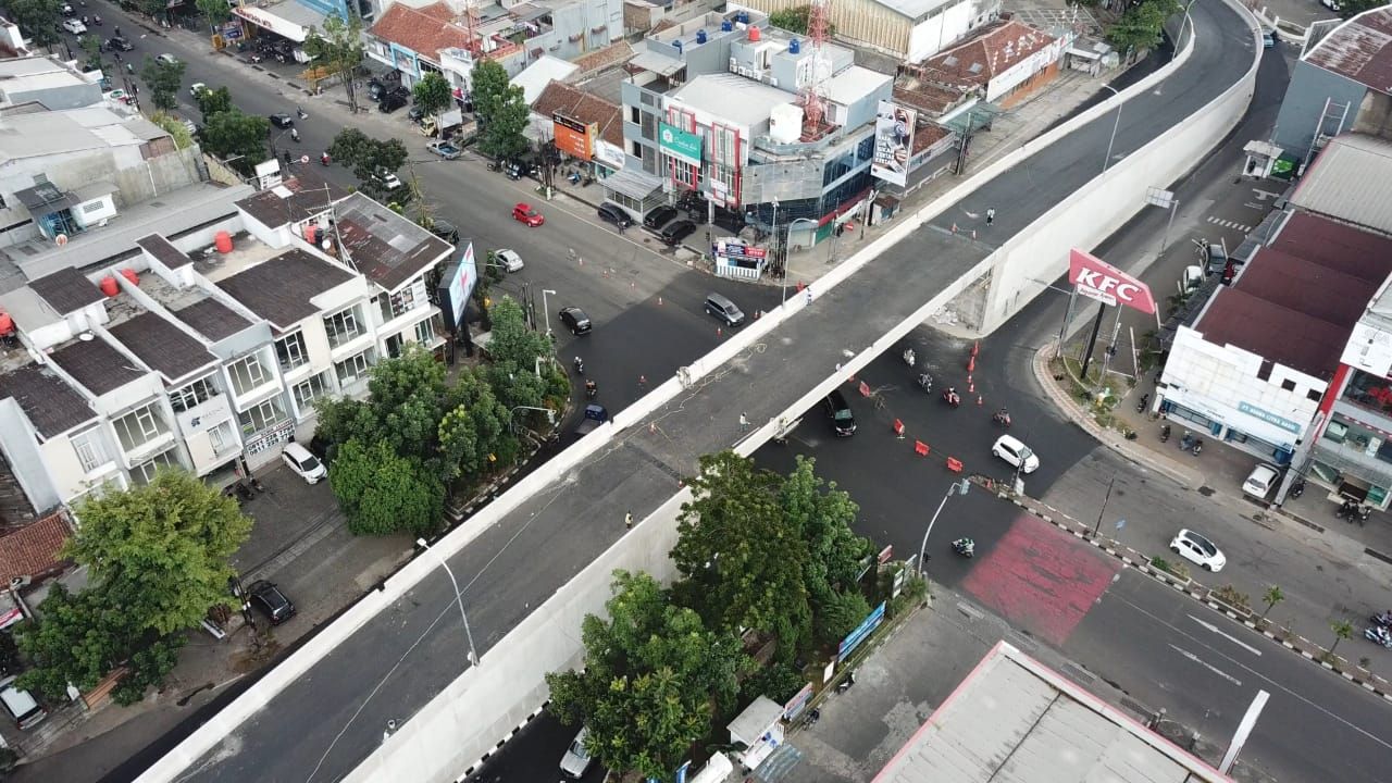 Uji Coba Flyover Jalan  Jakarta Supratman Hari  Ini  Dinilai 