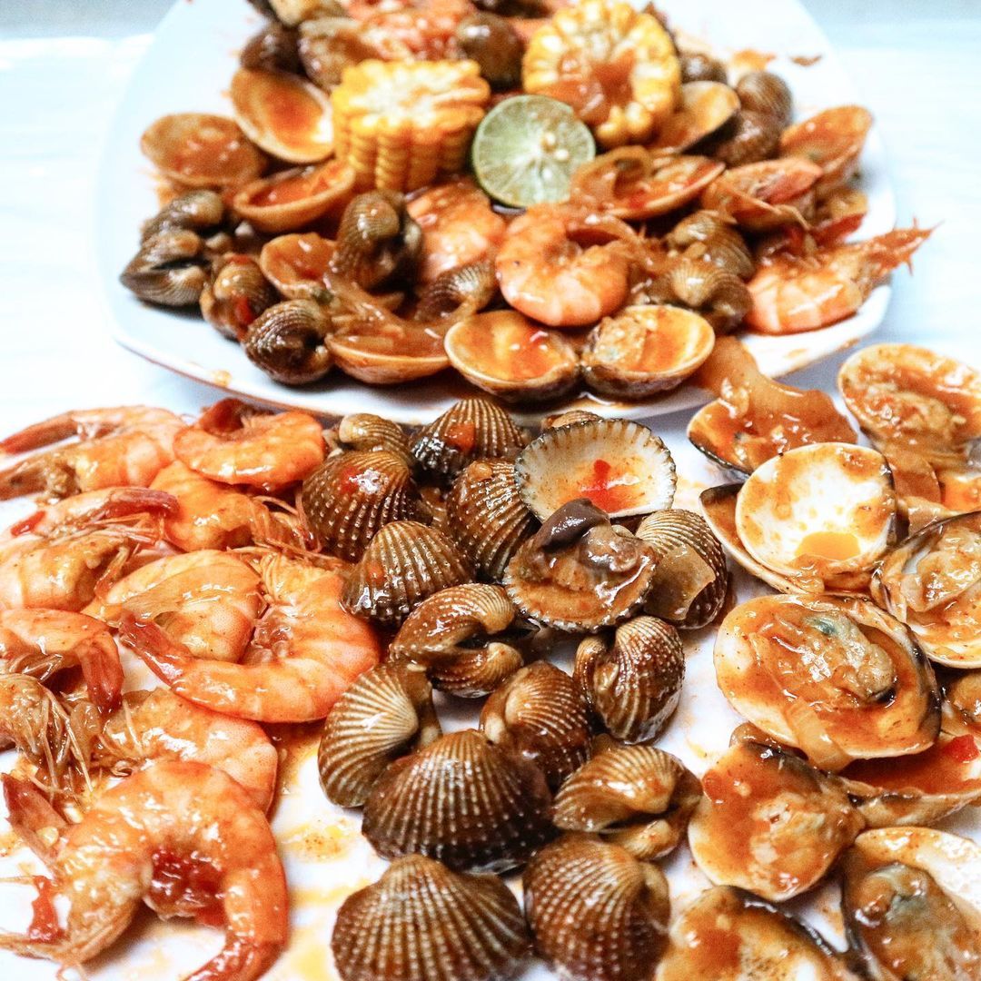 Seafood Jakarta Selatan. (Instagram/@kerangpakrudi)