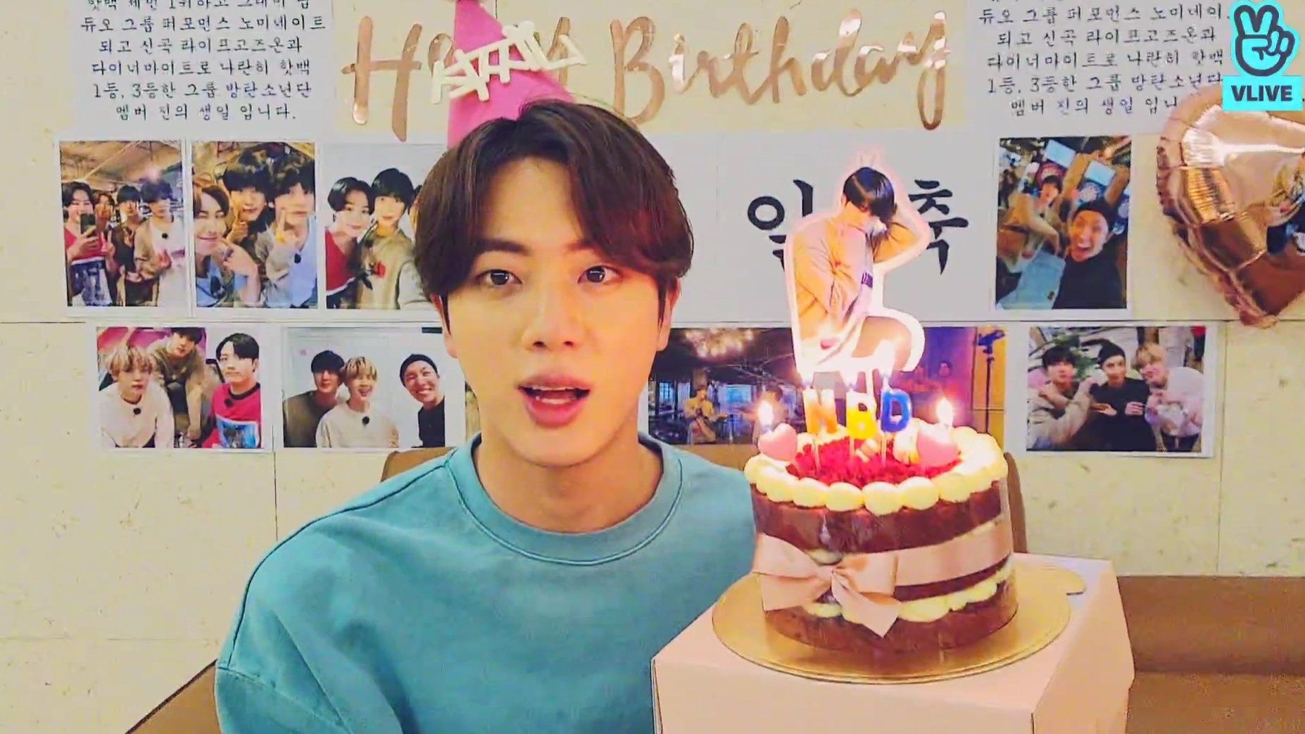 Jin BTS saat ulang tahun