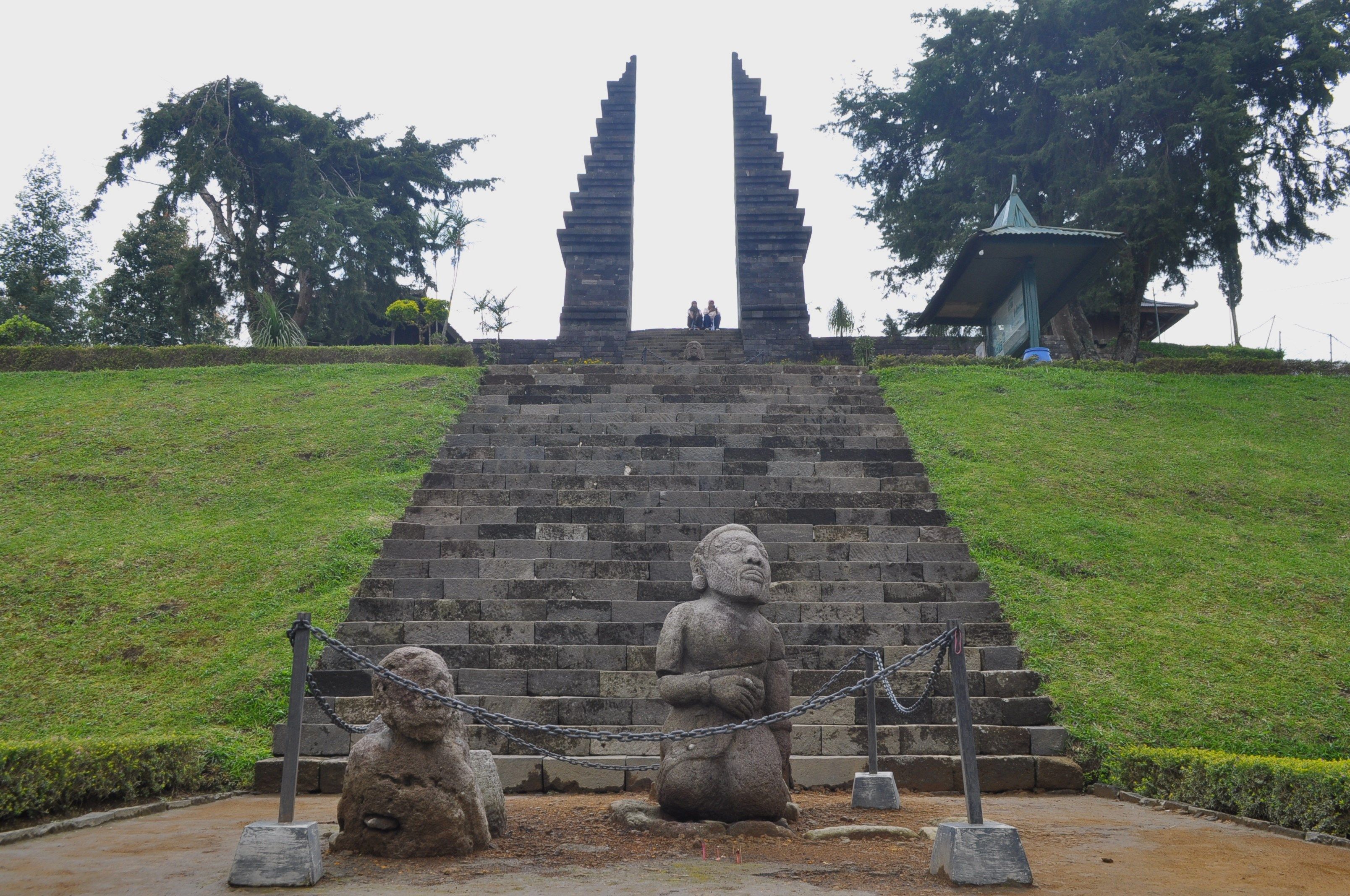 Patung di Candi Ceto, Jawa Tengah