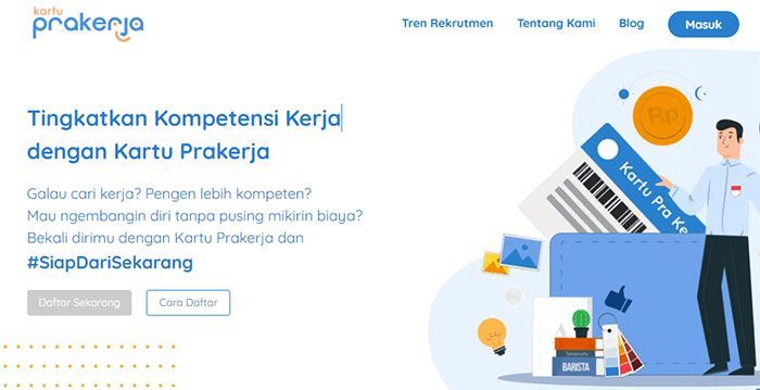 Cara Mudah Daftar Kartu Prakerja Gelombang 12 Siapkan Hp Dan Ktp Warta Pontianak