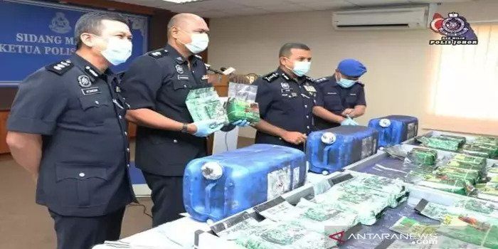 Wn Malaysia Dan Indonesia Sekongkol Selundupkan Narkoba Akhirnya Digagalkan Polisi Johor Pikiran Rakyat Cirebon