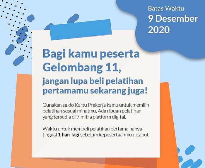 Tutup Besok Jangan Sampai Diblokir Ini Cara Daftar Pelatihan Kartu Prakerja Agar Insentif Cair Berita Diy