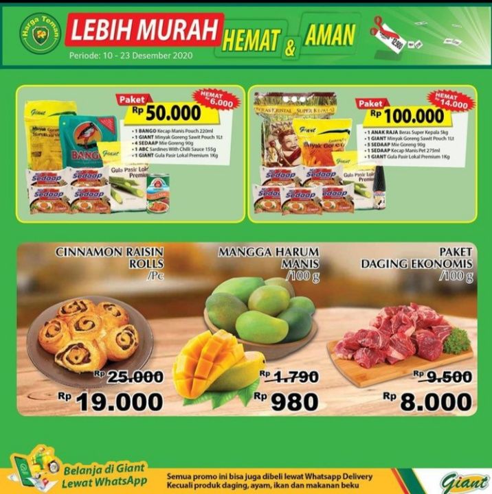 weekly promo (10-23 Desember 2020)