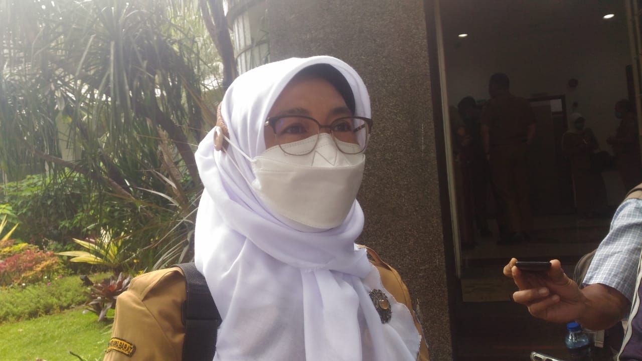 Kepala Dinas Kesehatan (Dinkes) Kota Bandung, dr Ahyani Raksanegara saat ditemui di Balaikota Bandung, Senin 21 Desember 2020.*