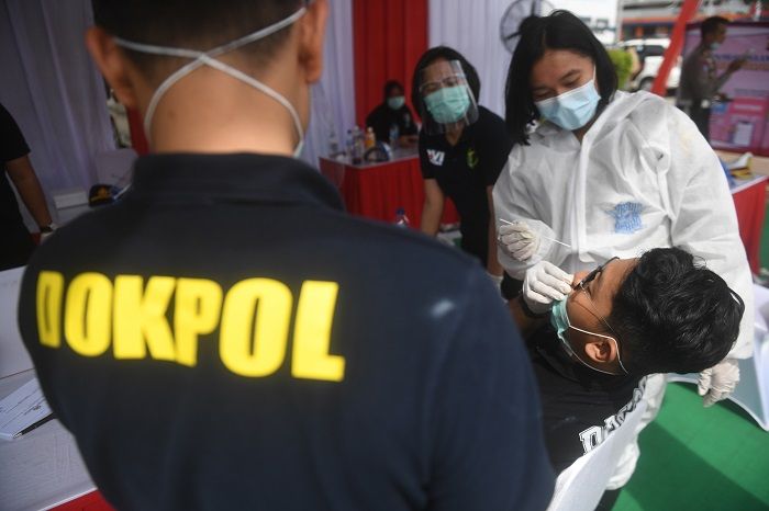 Begini kira-kira jika kamu mengikuti rapid tes antigen di Rest Area KM 19 Tol Jakarta-Cikampek