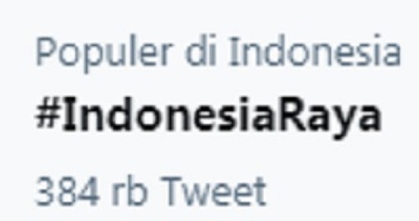 Populer di Twitter Indonesia