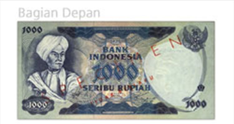 Uang Rp 1.000 Tahun Emisi 1975