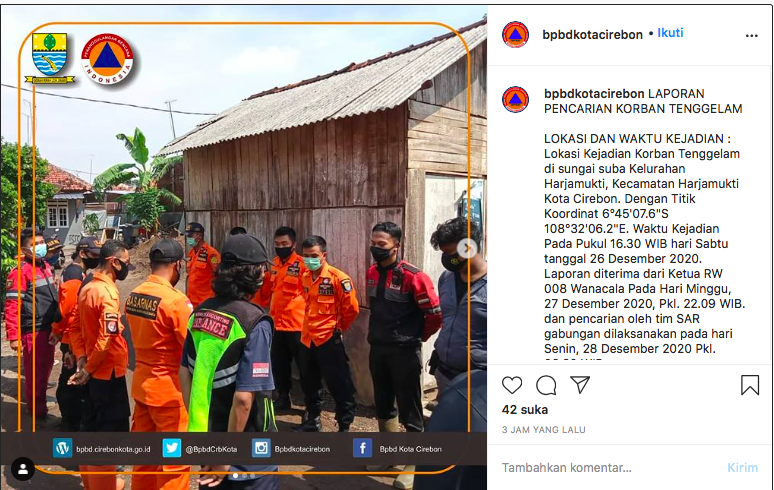 Unggahan BPBD Kota Cirebon.*