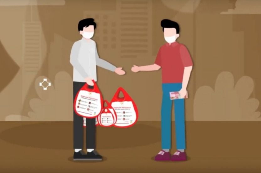 Ilustrasi Bansos.
