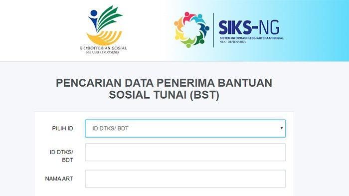 Login Dtks Kemensos Go Id Ini Cara Dapat Dan Cek Bansos Bst Rp300 Ribu Pkh Dan Bpnt Rp 200 Ribu Berita Diy