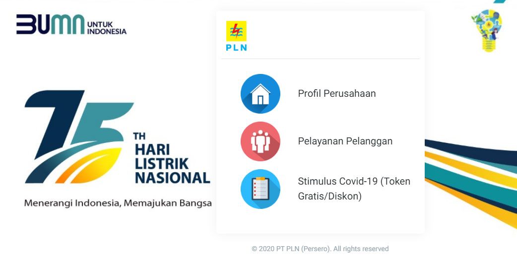 Diperpanjang di 2021 Cara Klaim Token Listrik Gratis PLN Klik www.pln.co.id Ikuti Langkah ...