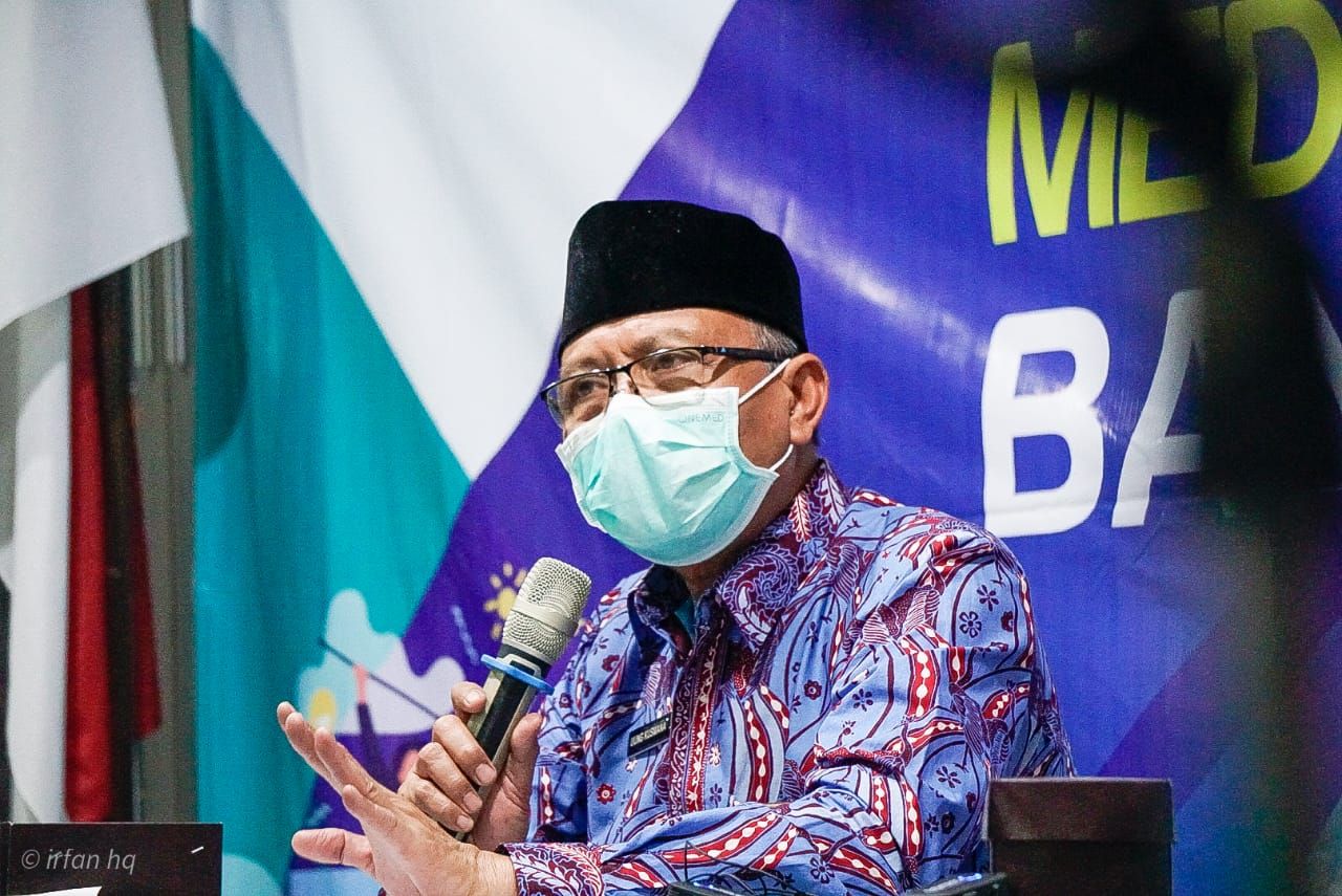 Kepala BKKBN Jawa Barat, Kusmana.*  (KP Siregar)