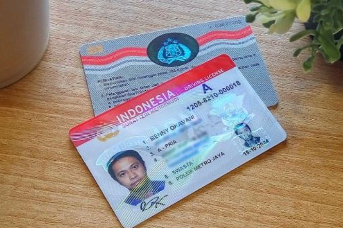 ILUSTRASI Surat Izin Mengemudi (SIM). 