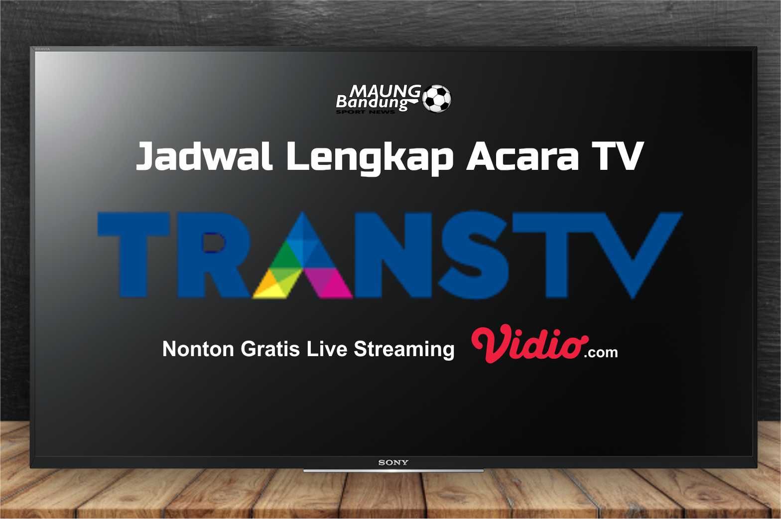 Live Streaming TRANS TV Hari Ini, Lengkap Dengan Jadwal TV Kamis 15 Juli 2021, Nonton Bikin Laper dan Insert