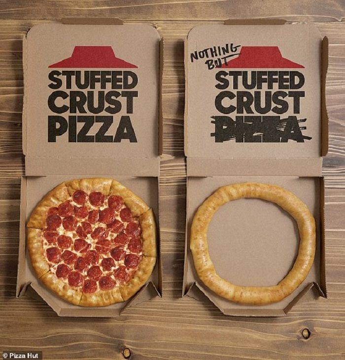 Penawaran Terbatas Tak Usah Rebutan Lagi Pizza Hut Luncurkan Stuffed Crust Tanpa Pizza Galajabar