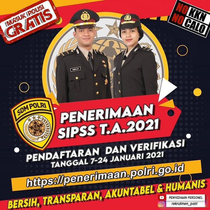 Polri Buka Pendaftaran SIPSS, Segera Daftar Waktu Terbatas! Berikut ...