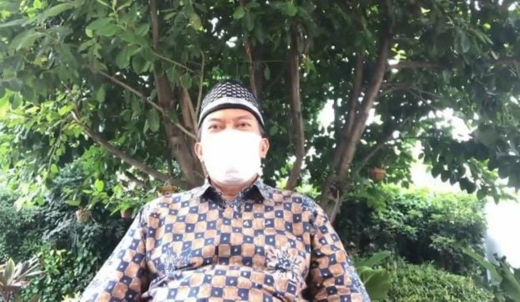 Wali Kota Bandung, Oded M Danial saat mengumumkan dirinya positif Covid-19*/