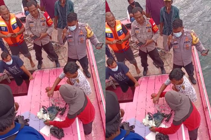Serpihan kabel diduga milik peswar Sriwijaya Air SJ182 jurusan Jakarta-Pontianak