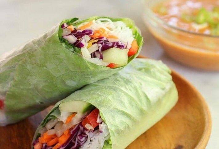Salad Sayur Spring Roll cara baru menikmati sayuran dalam bentuk lumpia bening