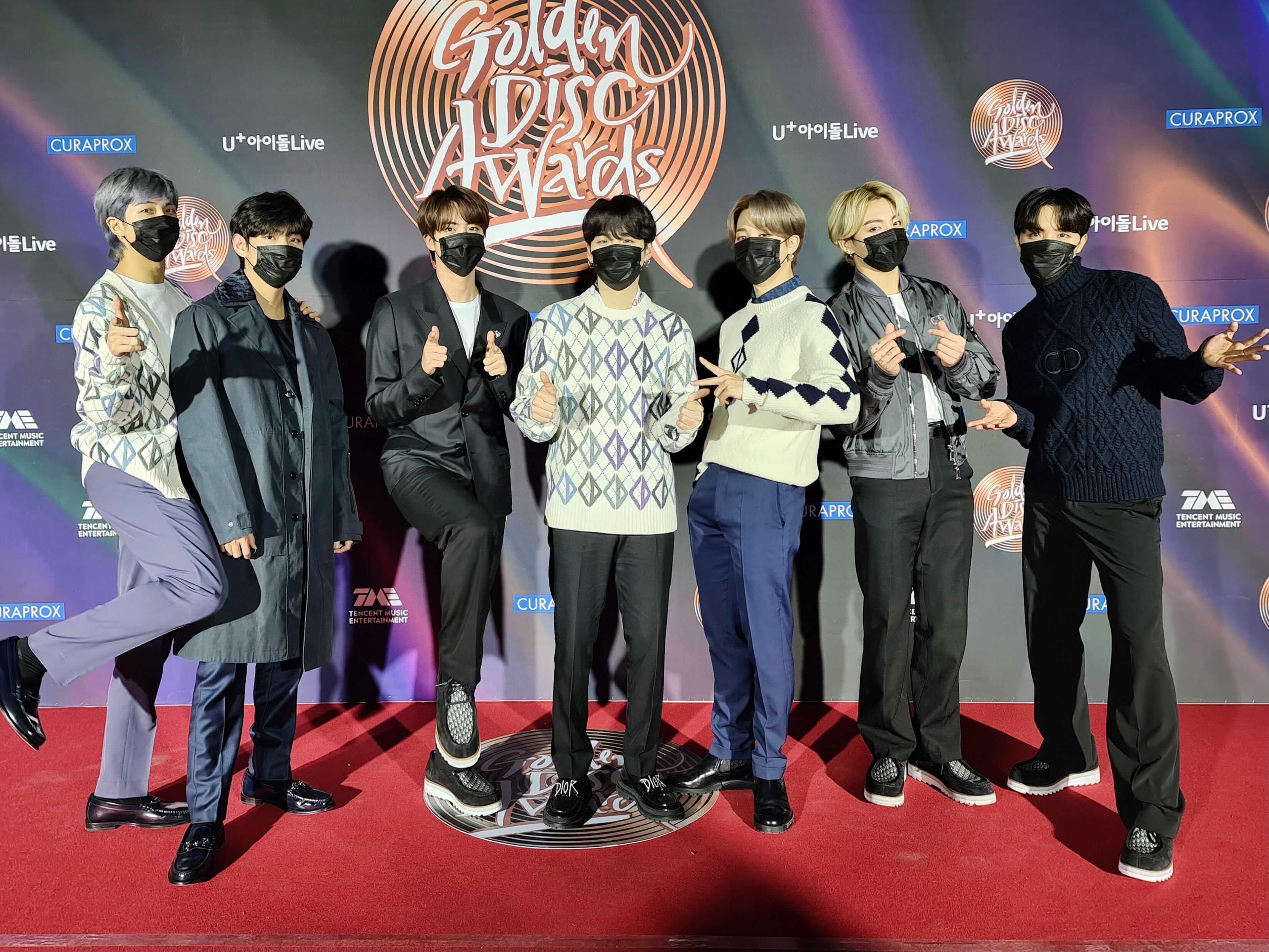 BTS di acara Golden Disk Award 2021