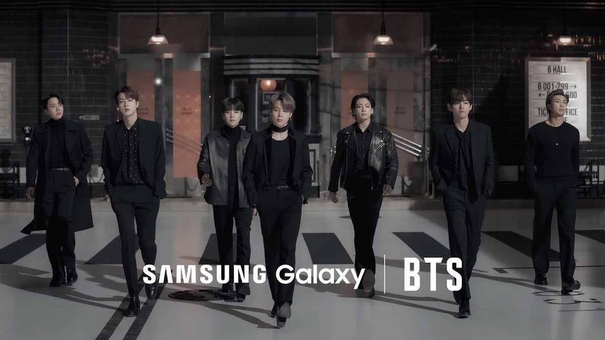 BTS/ @ Samsung Mobile / Twitter