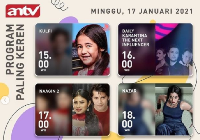 Jadwal Acara Antv Hari Ini Minggu 17 Januari 2021 Ada Uttaran Nazar Dan Radha Krishna Purwakarta News