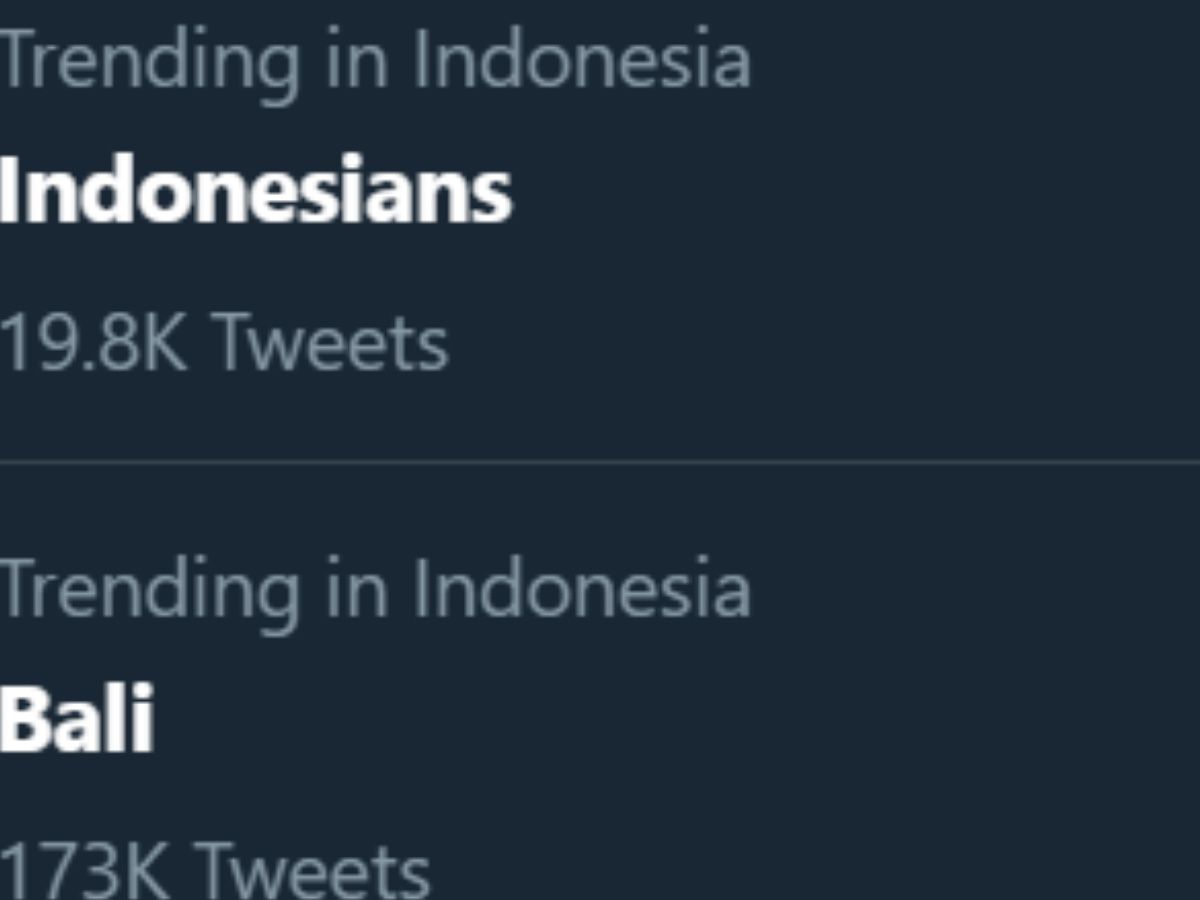 Bali menjadi trending topic Twitter pada Senin, 18 Januari 2021 karena tweet viral yang dibuat Bule Bali bernama Kristen Gray
