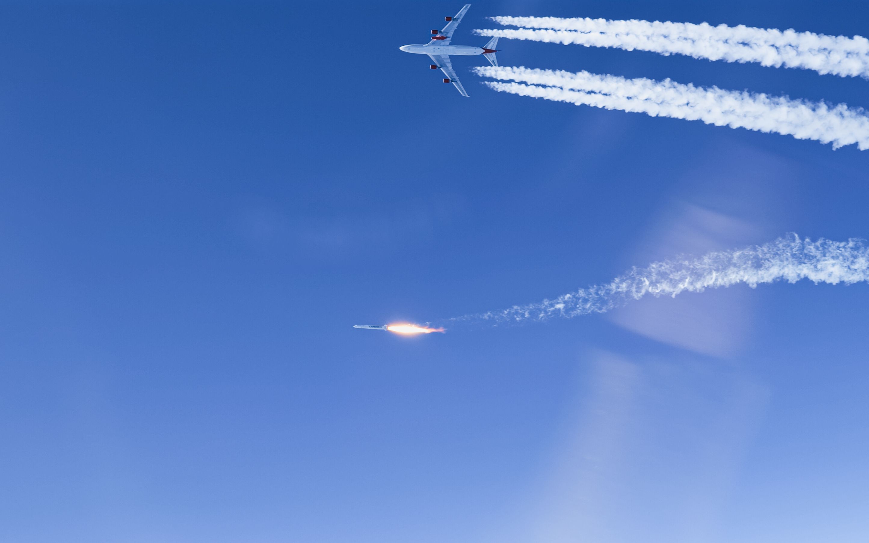 Virgin Orbit sukses luncurkan LauncherOne dari udara