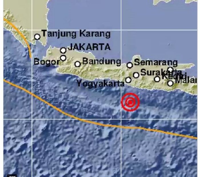Gunung Kidul Diguncang Gempa Hingga 5 Sr Pada 20 Januari 2021 Seputar Tangsel