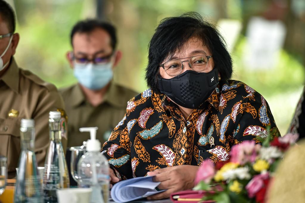 Menteri LHK Siti Nurbaya Bakar