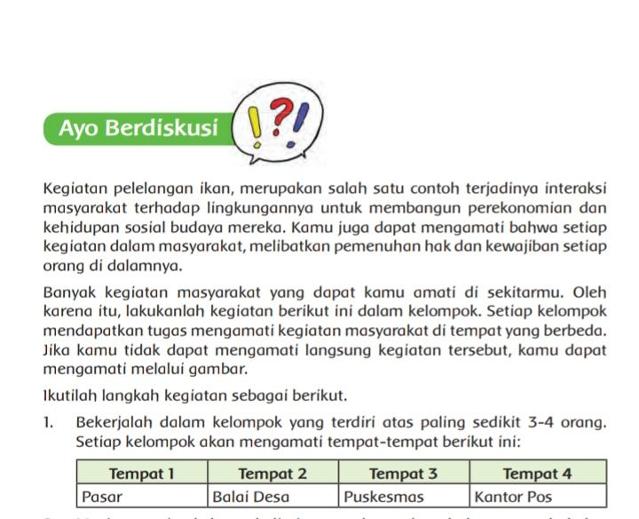Kunci Jawaban Tema 6 Kelas 5 Halaman 113 114 115 116 Subtema 2 Pembelajaran 4 Buku Tematik Metro Lampung News