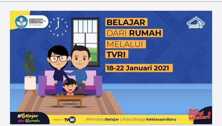 Jadwal Acara Tvri Hari Ini Senin 25 Januari 2021 Belajar Dari Rumah Hingga Inspirasi Indonesia Ruang Terang